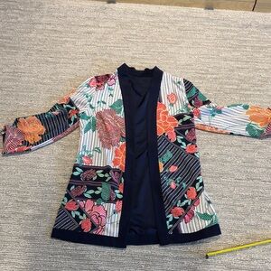 Floral Multicolor Women's Jacket